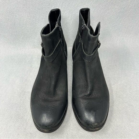 BDG Urban Outfitters Black Leather Ankle Booties Women's Size EU 39 - Picture 5 of 13